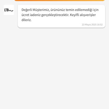 Stokta Olmayan Ürün Satışı Ve Yetersiz Müşteri Hizmeti Mağduriyeti