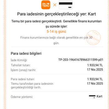 İptal Edilen Siparişin İadesi İki Aydır Yapılmadı, Müşteri Hizmetleri Yetersiz