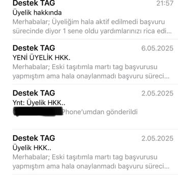 Martı Tag Başvurusu Bir Yıldır Onaylanmıyor, Desteğe Ulaşılamıyor