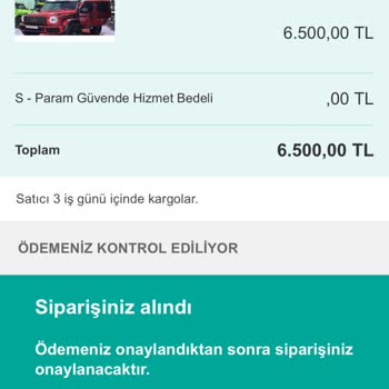 Güvenli Ödeme Görünümlü Sahte Siteyle Yaşadığım Olumsuz Deneyim