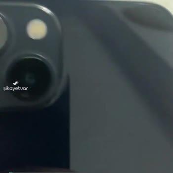 Troy Apple Premium Partner Sıfır Olarak Satın Aldığım iPhone 13 Telefonun Kullanılmış Çıkması