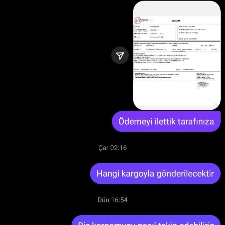 Instagram Üzerinden Yapılan Alışverişte Yaşanan Sorun