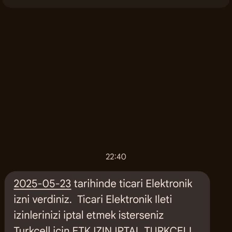 İzinsiz Mesajlara Karşı Yasal Düzenleme İstiyorum