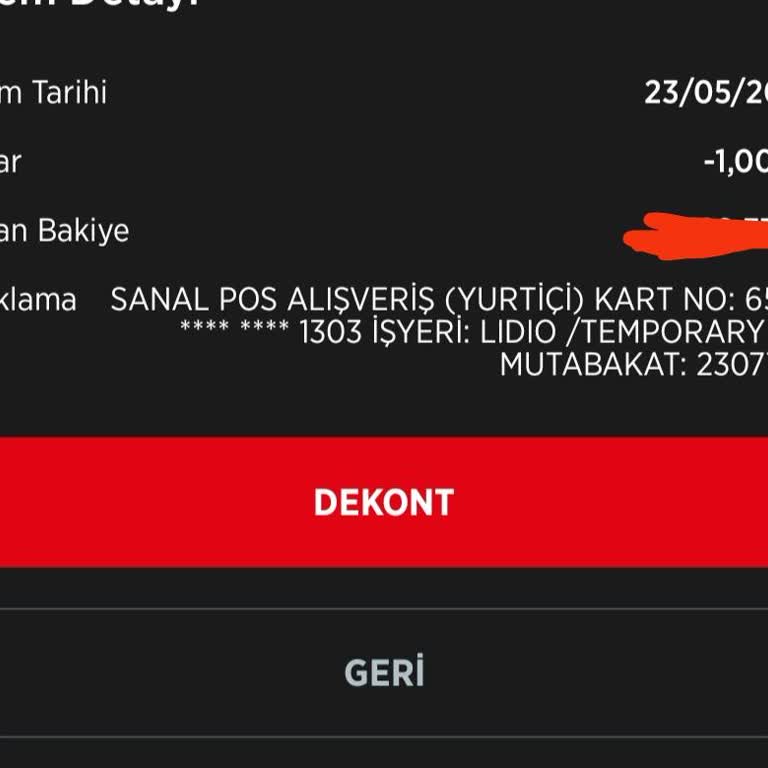 Habersiz Kart İşlemi Ve Kişisel Bilgi Güvenliği Endişesi