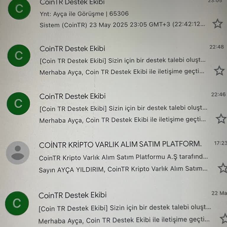 Cointr Uygulamasında Bakiyemi Çekemiyorum, Muhatap Bulamıyorum