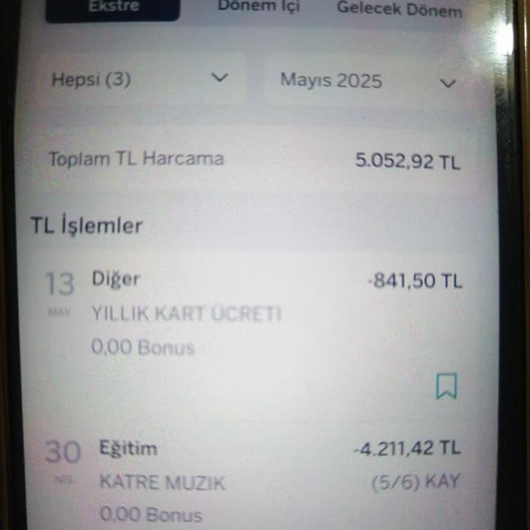 Bilgim Dışında Kesilen Yıllık Kart Aidatının İadesini Talep Ediyorum