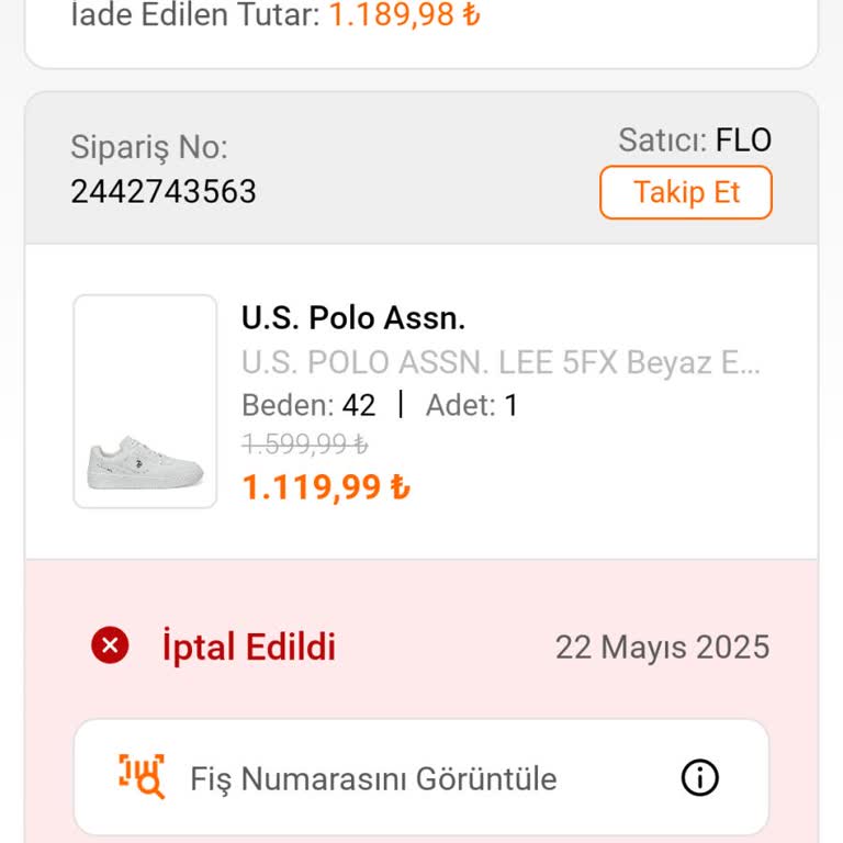 İptal Edilen Siparişin İadesi Gecikti, Mağduriyet Yaşıyorum