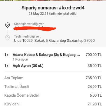 Yemeksepeti Siparişimde Fiş Verilmedi Müşteri Hizmetleri İlgisizdi