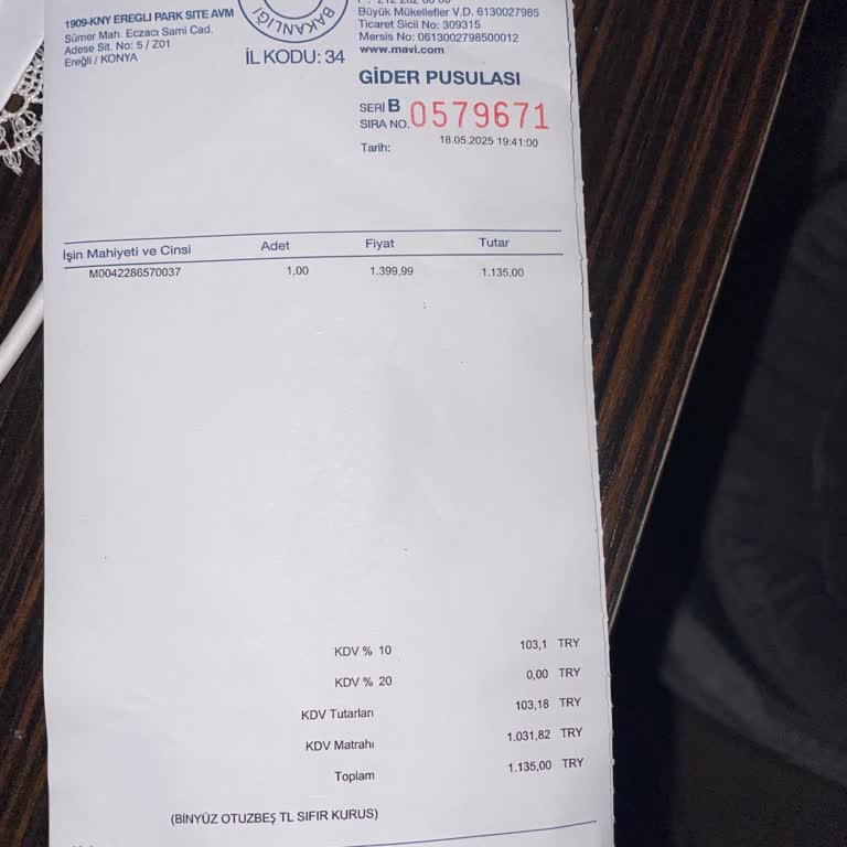 Mavi Mağazasında Değişim Ve Ürün Kalitesinde Hayal Kırıklığı