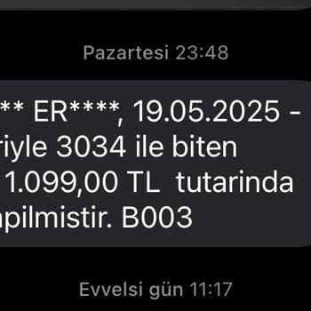 İptal Edilen Siparişin İadesi Yapılmıyor, Param Ortada Yok