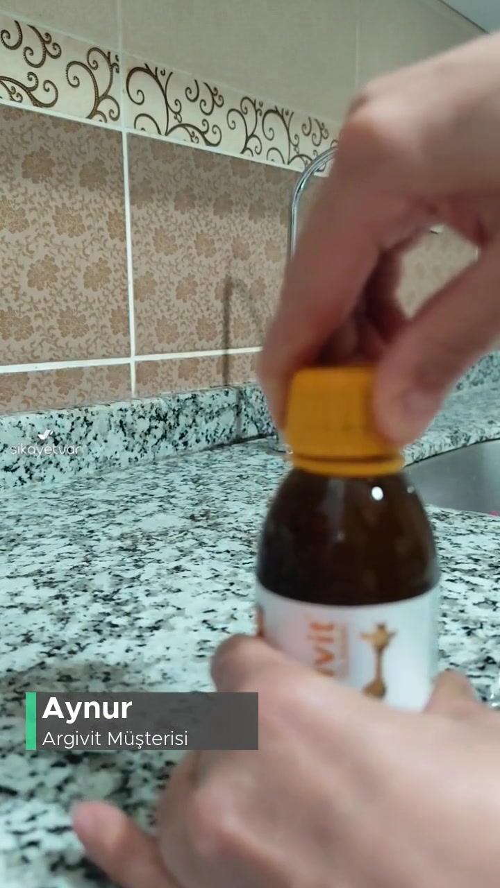 Argivit Classic Şurup Köpürdü videonun kapak resmi
