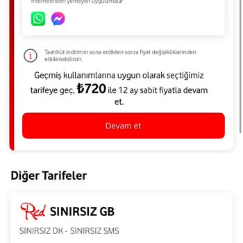 Vodafone'da Esnek Tarifeye Geçişte Yaşanan Sorun Ve Müşteri Hizmetleri İlgisizliği