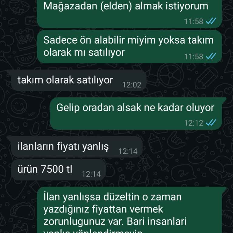 Stokta Olmayan Ürün Ve Fiyat Değişikliğiyle Mağduriyet Yaşadım