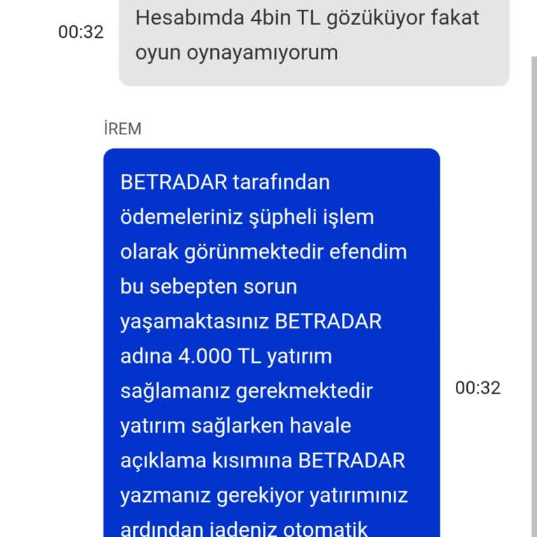 Bahis Sitesinde Para İadesi İçin Sürekli Ek Ödeme Talebi