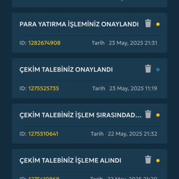 Kazancım Silindi Ana Param Bırakıldı Tekrar Çevrim İstendi