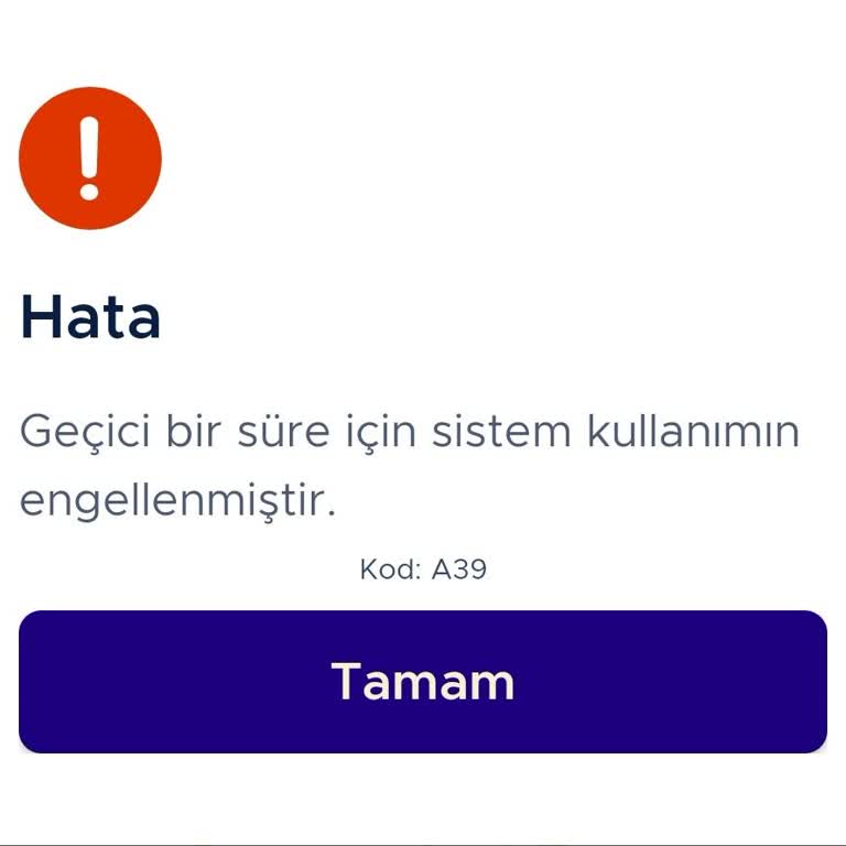 Aynı Taksiciyle Yolculuk Yaptığım İçin Hesabım Haksız Yere Engellendi