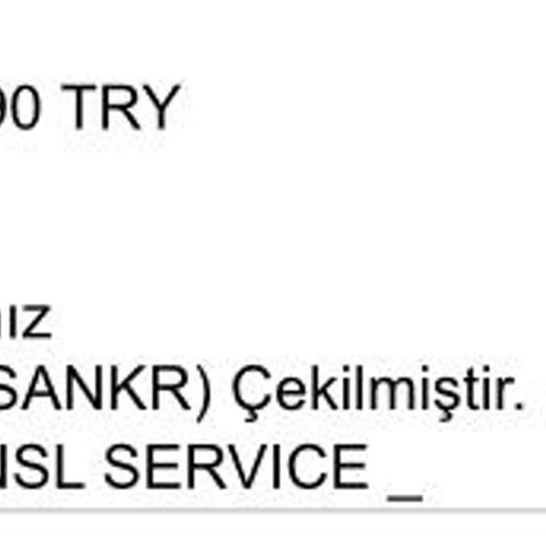 Haberim Olmadan Hesabımdan Para Çekildi