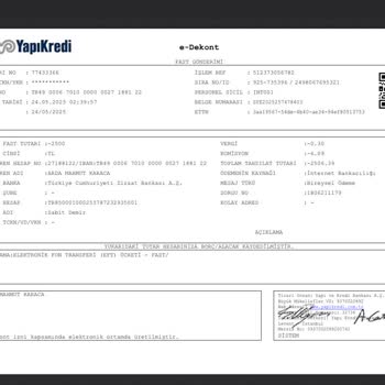Para Yatırma İşlemim Gerçekleşmedi