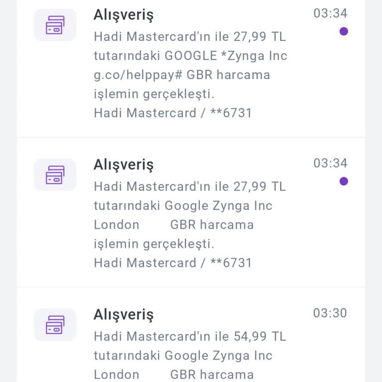 Hesabımdan Para Çekildi, Çip Yüklenmedi