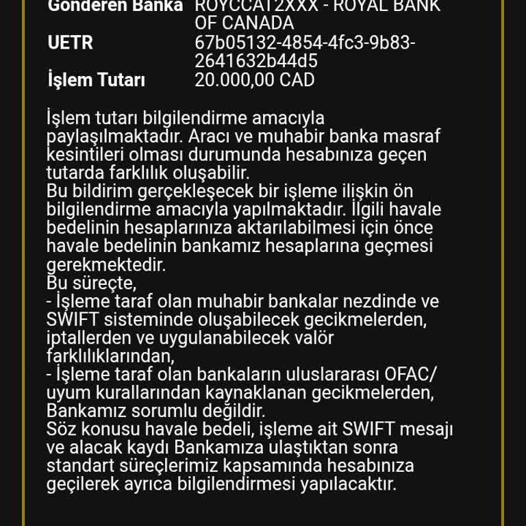 SWIFT Transferim Hâlâ Hesabıma Ulaşmadı, Müşteri Hizmetlerine Ulaşamıyorum