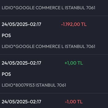 Hesabımdan İzinsiz Para Çekildi Mağduriyetimin Giderilmesini İstiyorum
