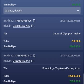 Kazandığım Parayı Çekemedim, Bakiye Sebepsizce Azaldı
