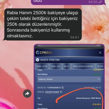 Kazandığım Parayı Çekemedim, Bakiye Sebepsizce Azaldı