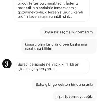 Gardrops'ta Alıcı Haklarının Korunmaması Ve İade Sürecinde Mağduriyet