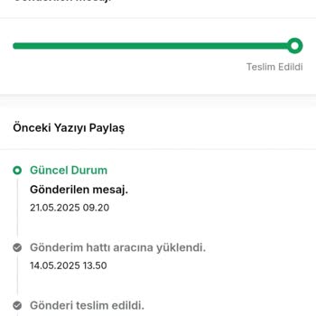 Teslim Edilmeyen Ürün İçin Yanıltıcı Kargo Bilgisi Ve Yetersiz Destek