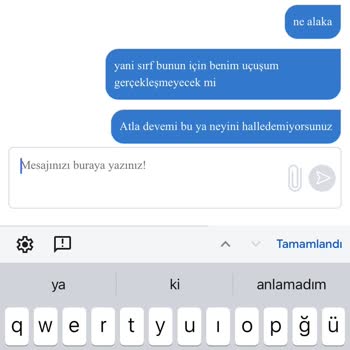 Basit İsim Hatası Yüzünden Biletlerim Yandı, Mağdur Edildim