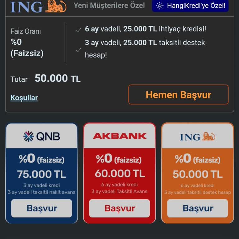 Sıfır Faizli Kredi Vaadi Gerçek Değil!