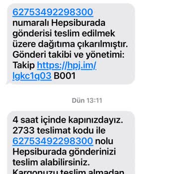 Kargo Teslimat Sözü Tutulmadı İş Yerinde Boşuna Bekledim