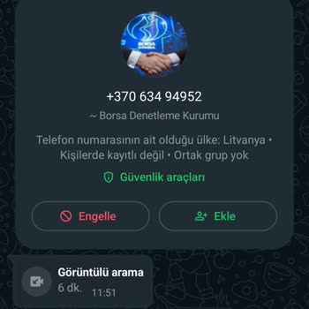 Gross Group Adıyla Yapılan Şüpheli Aramalar Ve İade Vaadi Mağduriyeti