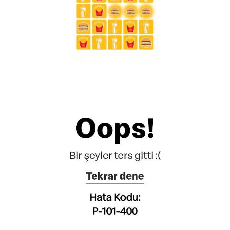 McDonald's Kazandığım Ödüller Sürekli Uygulamadan Kayboluyor!