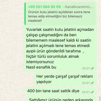 Ayıplı Ürün Ve İade Sürecinde Satıcıyla İletişim Sorunu