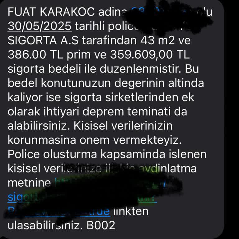 Kredi Kapatılmasına Rağmen DASK Poliçesi İptal Edilmedi Ve İletişim Kurulamıyor