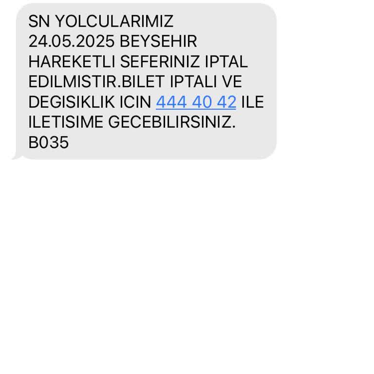 Son Dakika Bilet İptaliyle Mağduriyet Ve Ücret İadesi Talebi