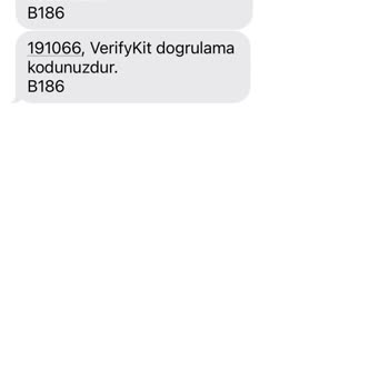Bilgim Dışında VerifyKit’den Doğrulama Kodu Geldi, Kişisel Bilgilerim Kullanılmış Olabilir
