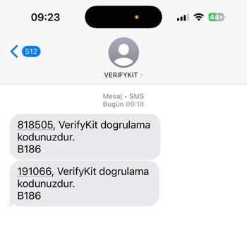 Bilgim Dışında VerifyKit’den Doğrulama Kodu Geldi, Kişisel Bilgilerim Kullanılmış Olabilir