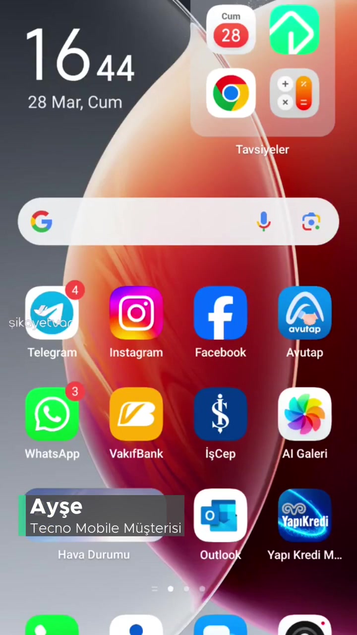 Tecno 30 Camon Telefonundan Şikayetim Var! videonun kapak resmi