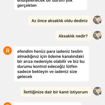 İade İşlemi Gerçekleşmedi Bankada Tutar Görünmüyor