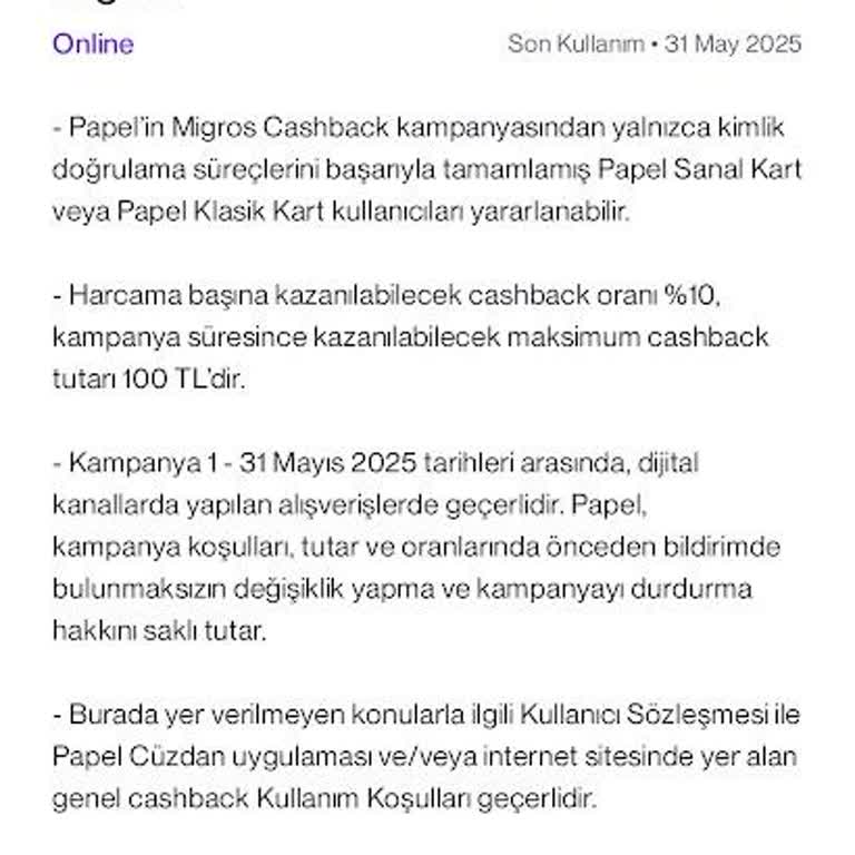 Cashback İadesinde Haksız Kesinti Ve Müşteri Hizmetlerinde Yetersizlik