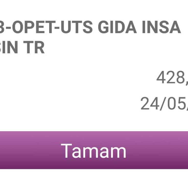 Opet Tarsus Üzümlü Kavşağı Şubesinde Personel Davranışlarından Şikayetçiyim
