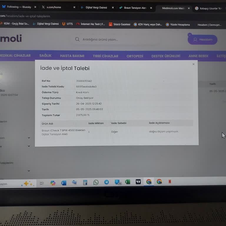 İade Talebime Ve Arızalı Cihaza Yanıt Alamadım