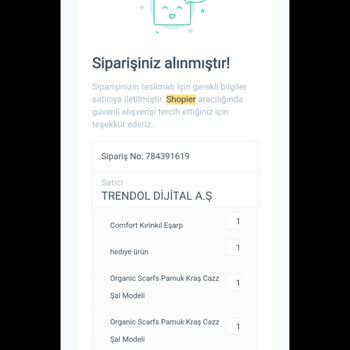 Siparişimin İki Aydır Gönderilmemesi Ve Mağduriyetimin Giderilmemesi