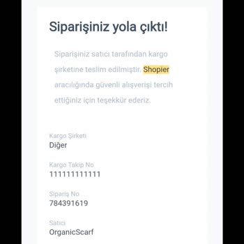Siparişimin İki Aydır Gönderilmemesi Ve Mağduriyetimin Giderilmemesi