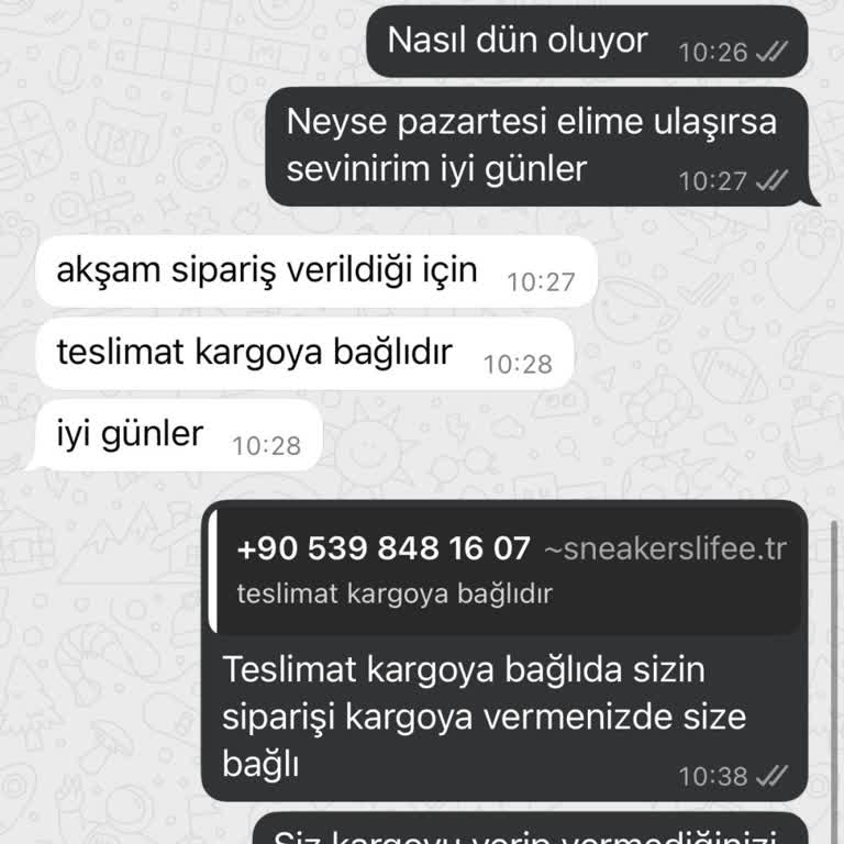 Saygısız Ve İlgisiz Hizmetten Şikayetçiyim