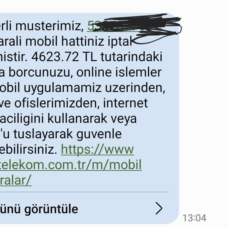 Hat Taşıma Sonrası Beklenmedik Yüksek Fatura Ve Yetersiz Bilgilendirme