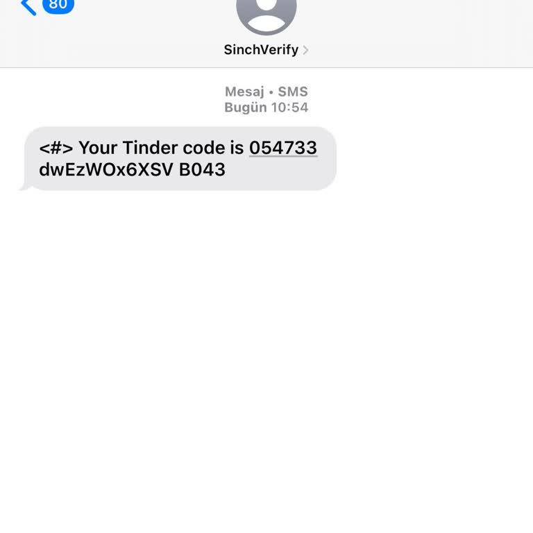 Bana Ait Olmayan Doğrulama Kodları Ve Hesap Açma Endişesi