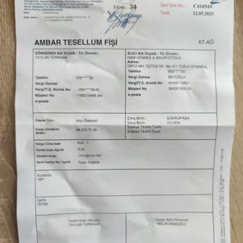 Aynı Poşette Gönderdiğim Ürünün İadesi Yapılmadı Mağdur Oldum